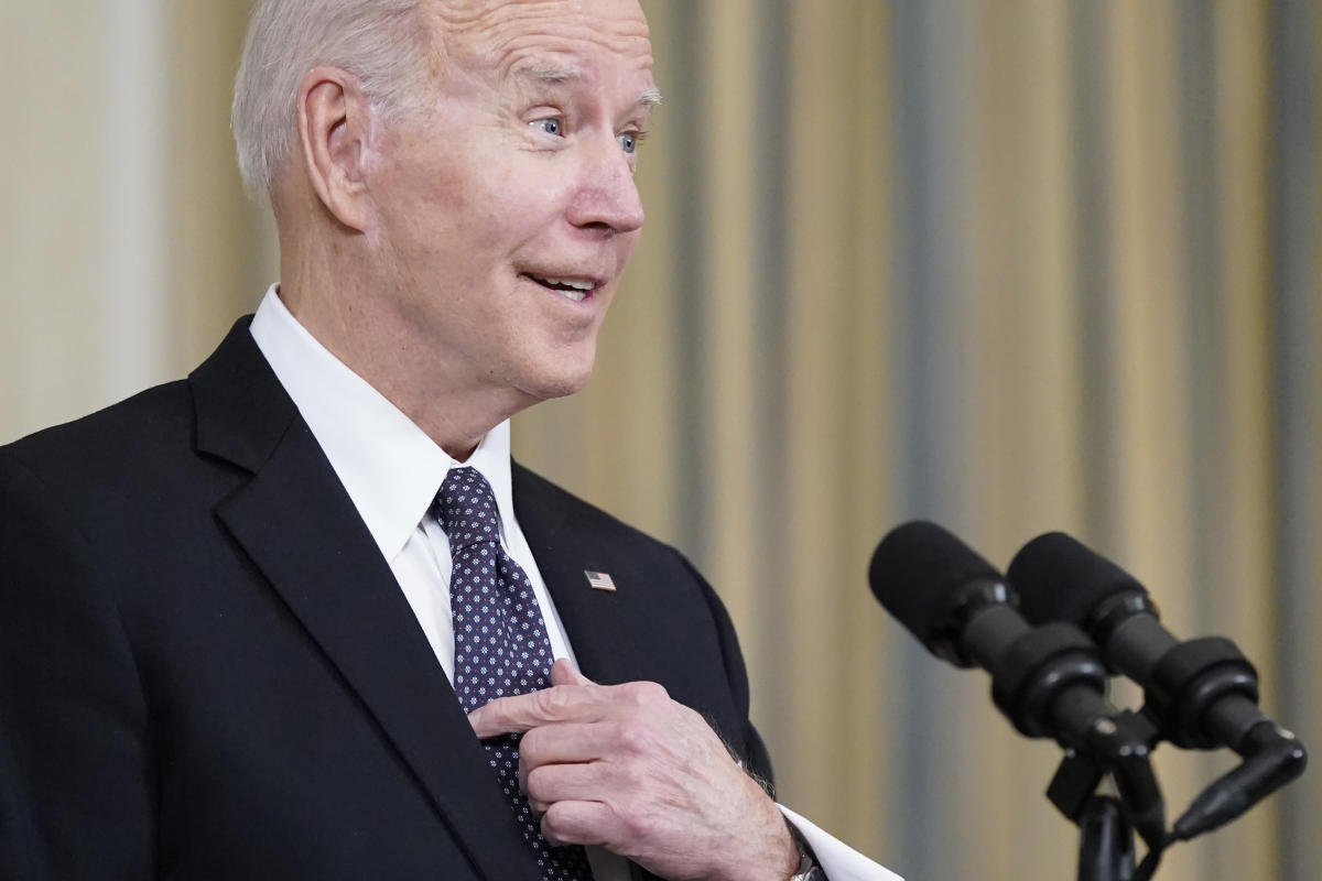 Biden says remark on Putin’s power was about ‘moral outrage’