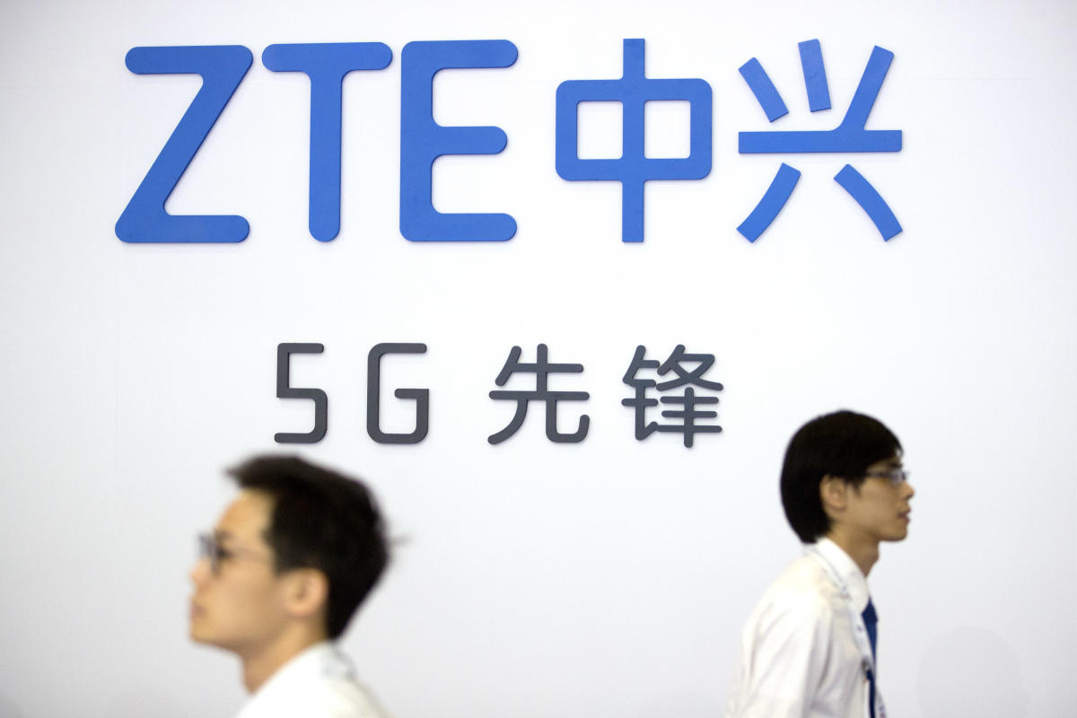 China’s ZTE says probation ends after clash with Washington