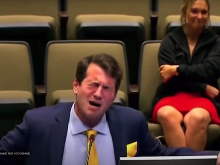 Comedian who rapped about putting a ‘bullet in Putin’s brain’ during a Texas city council meeting says he’s ‘just getting started’