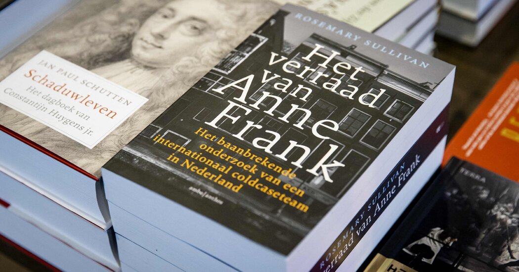 Dutch Publisher of ‘The Betrayal of Anne Frank’ Halts Publication