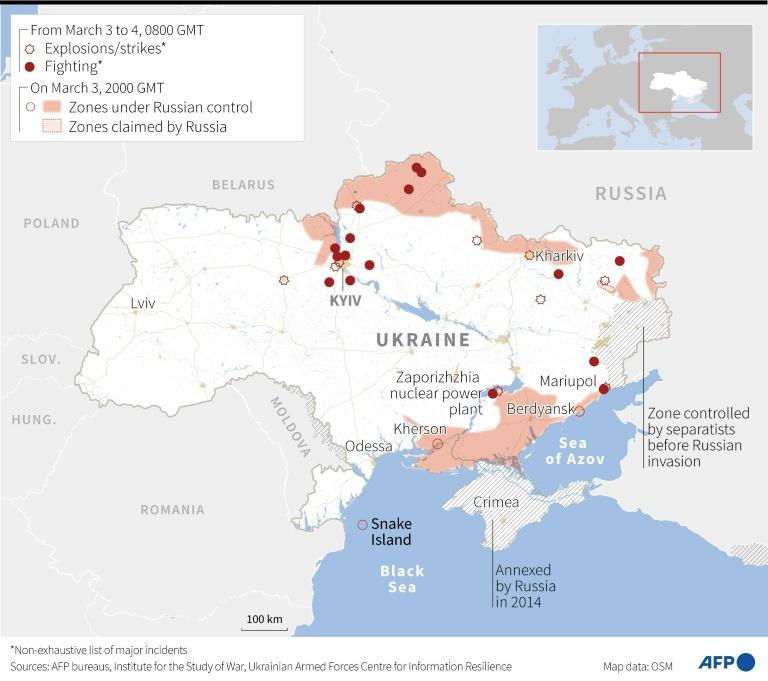 Five scenarios for Ukraine after Russia invasion