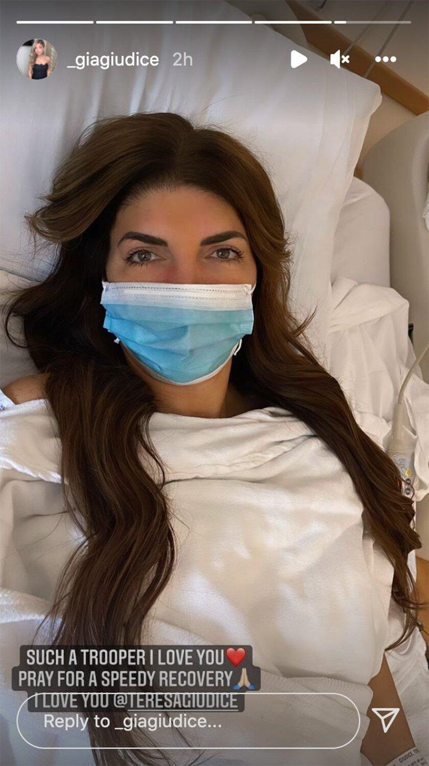 Gia Giudice Reveals Mom Teresa Giudice Is in the Hospital: ‘Pray for a Speedy Recovery’