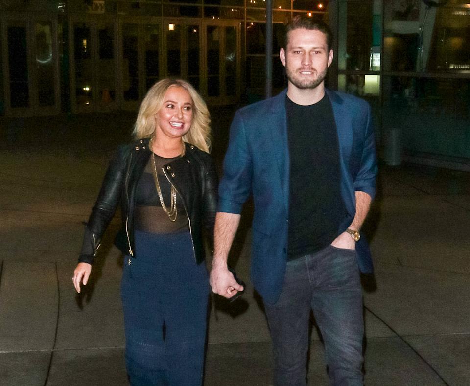 Hayden Panettiere is ‘OK’ after bar brawl with boyfriend Brian Hickerson