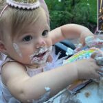 Hilary Duff Celebrates Daughter Mae’s First Birthday — See the Adorable ‘Cake Monster’ in Action!