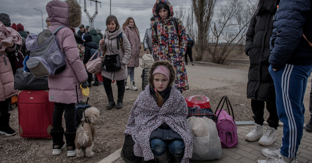 ‘I Don’t Have the Right to Cry’: Ukrainian Women Share Their Stories of Escape