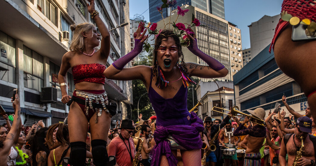 In Glitter and Leotards, They Took a Stand: Brazil’s Carnival Must Go On