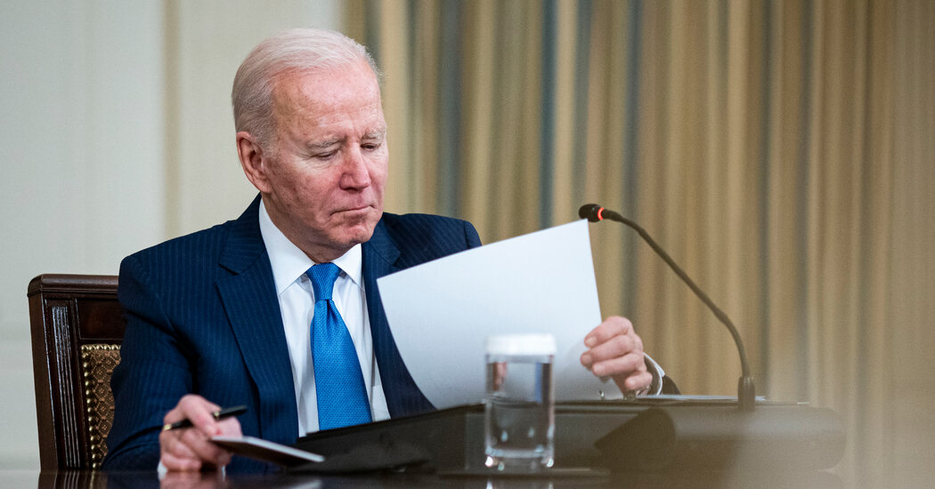 In State of the Union, Biden Will Focus on Economy and Global Response to Russia