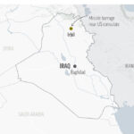 Iran claims missile barrage near US consulate in Iraq