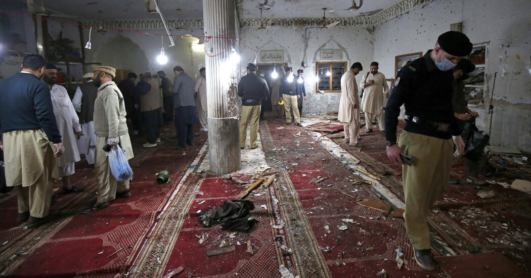 ISIS Claims Bombing of Pakistani Mosque, Killing Dozens