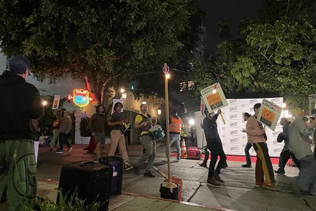 Jay-Z’s Oscar Gold Party Picketed by Labor Union Outside Chateau Marmont