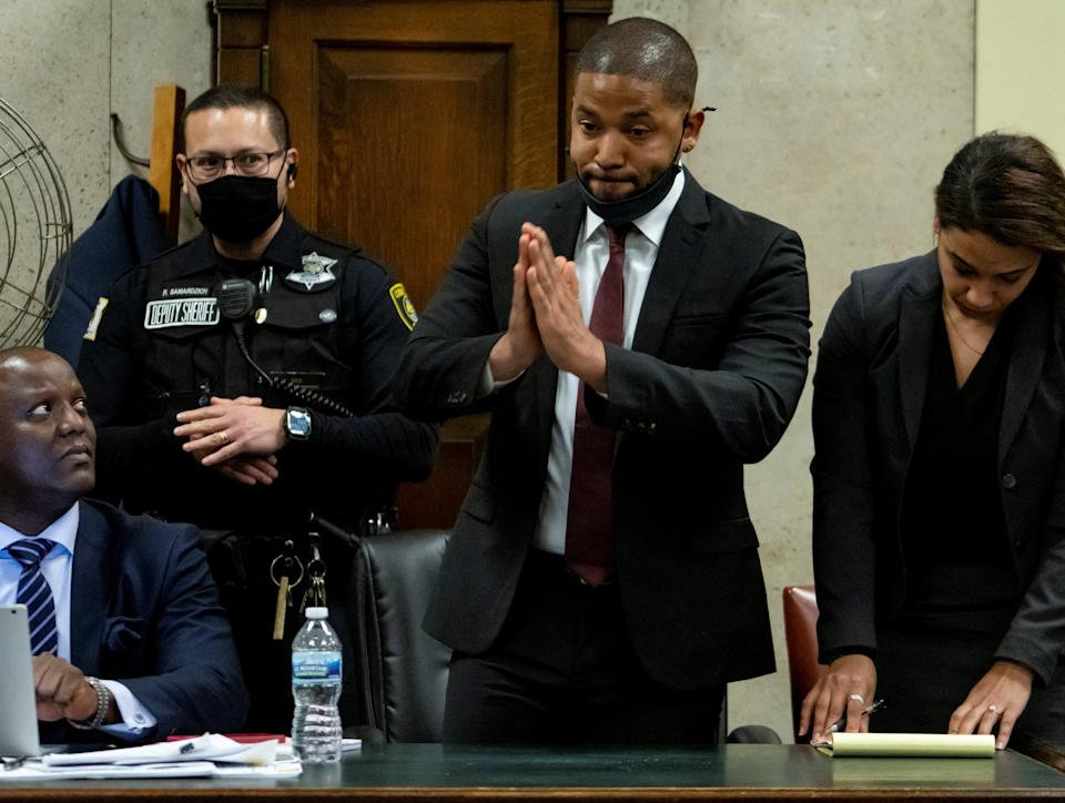 Jussie Smollett released from jail after 6 days as he appeals conviction