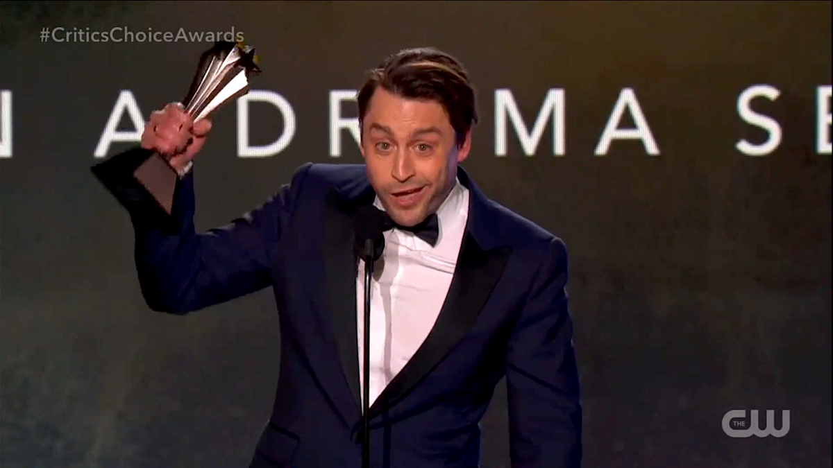 Kieran Culkin’s Critics’ Choice Awards speech goes off the rails: ‘I’m just dying up here’