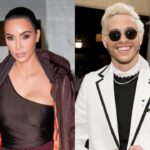 Kim Kardashian puckers up to Pete Davidson in first Instagram pic