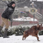 Late winter storm bringing snow to US South, Northeast