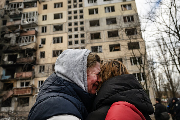 Live Updates: Despite Peace Talks, Russia Continues to Bombard Ukraine