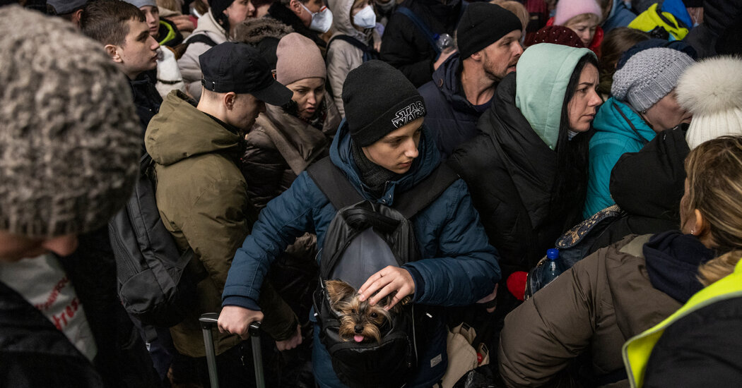 Live Updates: Ukraine and Russia Agree to Civilian ‘Corridors’ as Fighting Rages