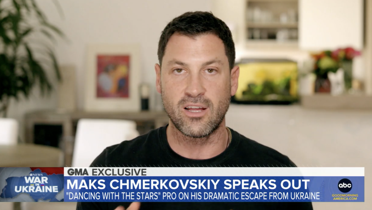 Maksim Chmerkovskiy says he feels ‘guilty’ for fleeing Ukraine