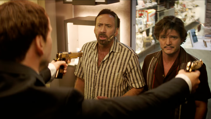 Nic Cage enters the Cage-iverse in the trailer for The Unbearable Weight Of Massive Talent