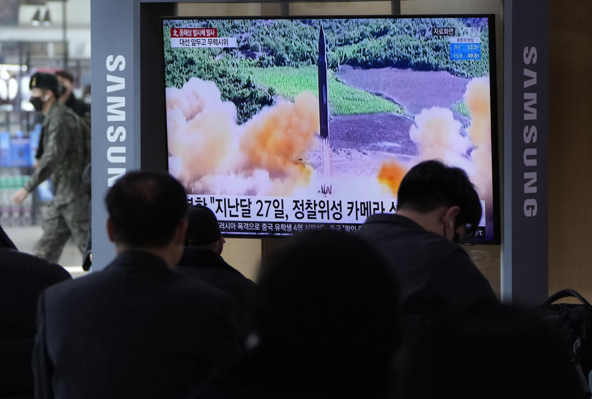 North Korea fires ballistic missile in extension of testing