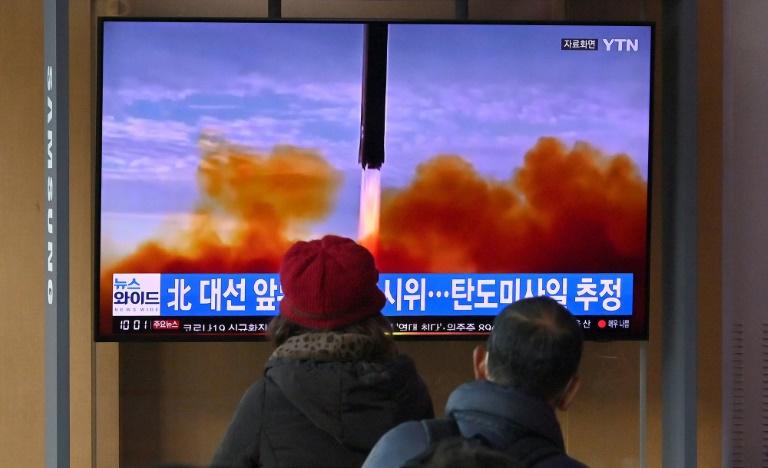 North Korea suspected ballistic missile explodes after launch