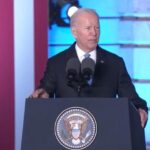 Putin ‘cannot remain in power’ Biden says in Warsaw speech