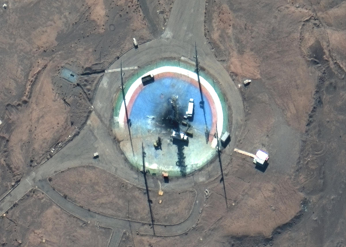 Satellite photos show Iran had another failed space launch