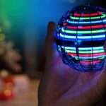 Screen-free fun for kids:  buys you this cool flying orb that lights up