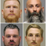 Snapshots of 4 men charged in Whitmer kidnapping plot