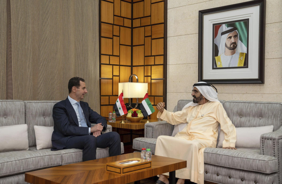 Syria’s Assad visits UAE, 1st trip to Arab country since war