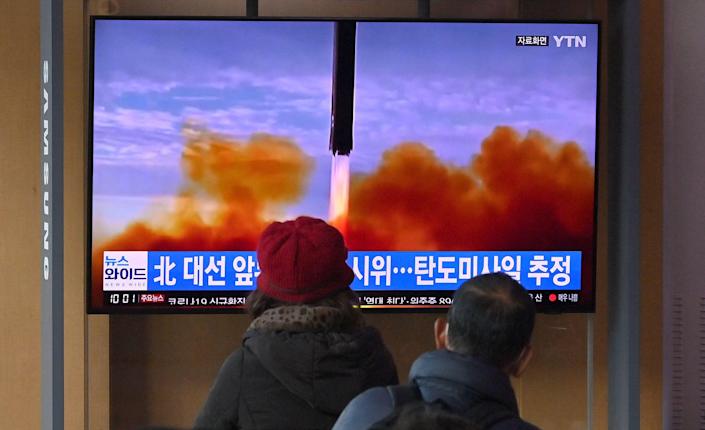 The Pentagon says North Korea has been testing a powerful new long-range missile system believed to be a ‘serious escalation’ of military capability