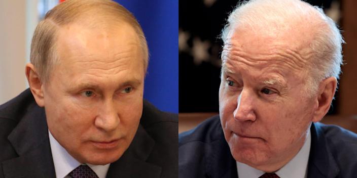 The US will ban Russian seafood, diamonds, and vodka to punish Putin, Biden says