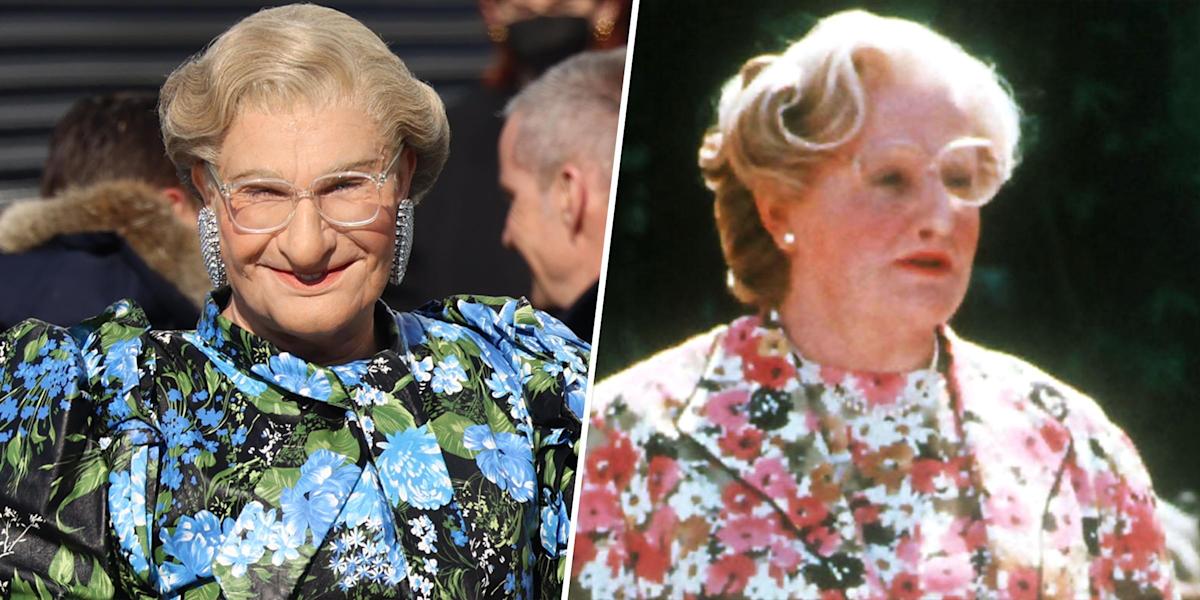 This Mrs. Doubtfire impersonation by artist Alexis Stone is so good it’s eerie