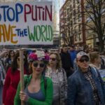 Thousands of Russians rally against Putin in Prague