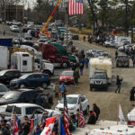 Trucker Convoy Protesting Covid Mandates Slows Traffic Around Washington