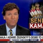 Tucker Carlson Blames Kamala Harris for His Terrible Ukraine Takes