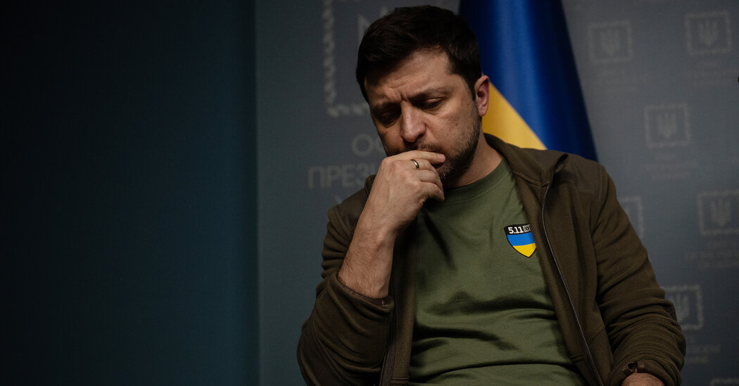 U.S. and Allies Discuss Security of Ukraine’s Leaders Amid Fears for Zelensky’s Safety