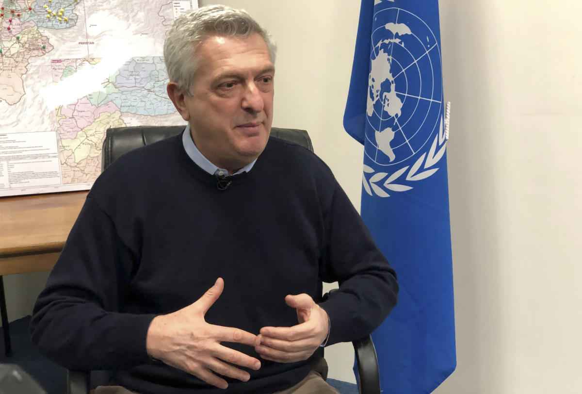 UN refugee chief in Kabul to say Afghans are not forgotten