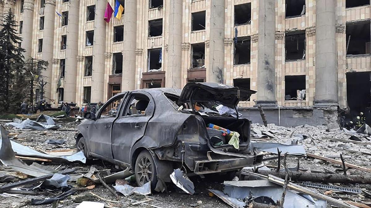 ‘Undisguised terror’: Russia’s Kharkiv strike chills Ukraine