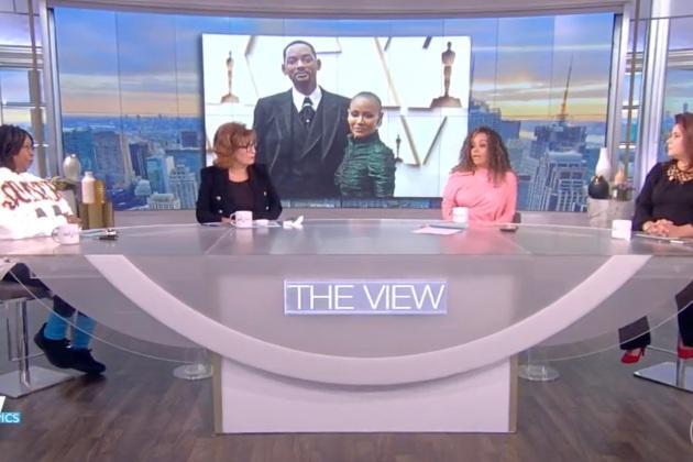 Whoopi Goldberg On Will Smith Slap: “We’re Not Going To Take That Oscar From Him”; ‘The View’ Co-Hosts Condemn Violence