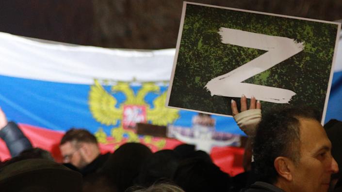 Why the letter ‘Z’ has become Russia’s pro-war symbol during its invasion of Ukraine