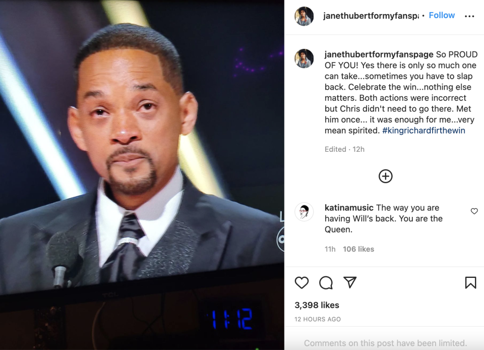 Will Smith hitting Chris Rock during Oscars brings opposing reactions