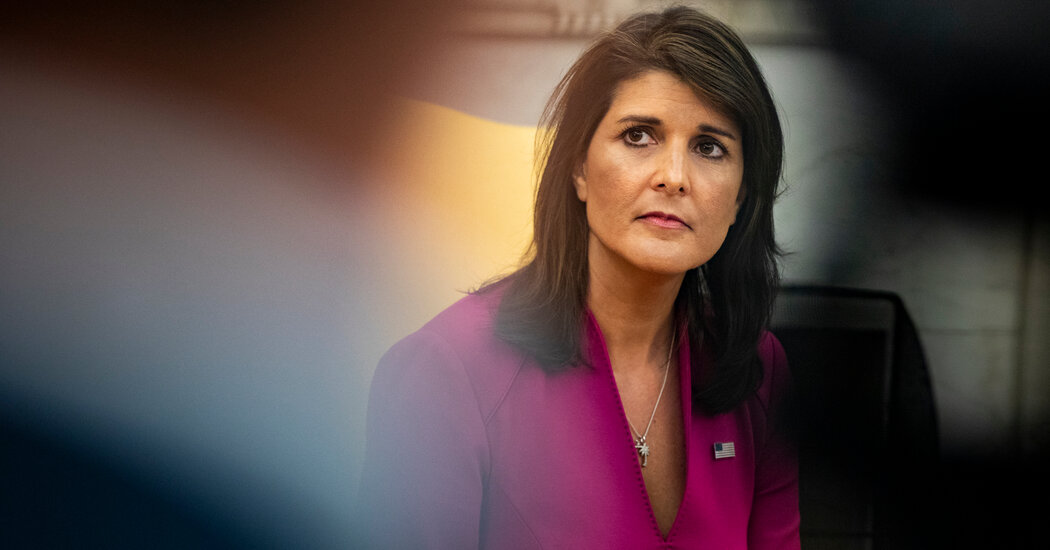 With Trump in Her State, Haley Finds Some Political Distance (Gently)