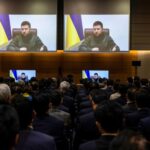 Zelensky slams UN, urges reform in address to Japan