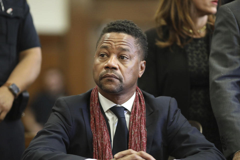 Actor Cuba Gooding Jr pleads guilty to forcible touching