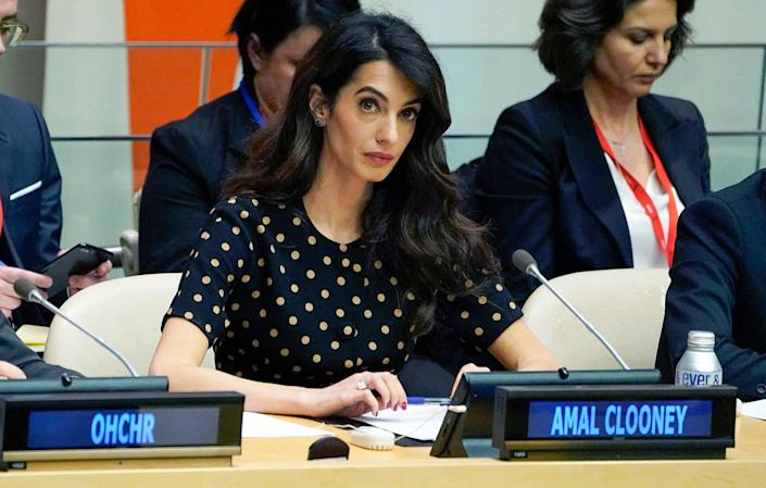 Amal Clooney Tells United Nations: ‘Ukraine is a Slaughterhouse, Right in the Heart of Europe’