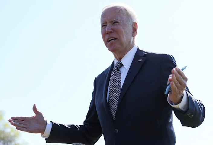 Biden says Putin should face war crimes trial for Bucha killings