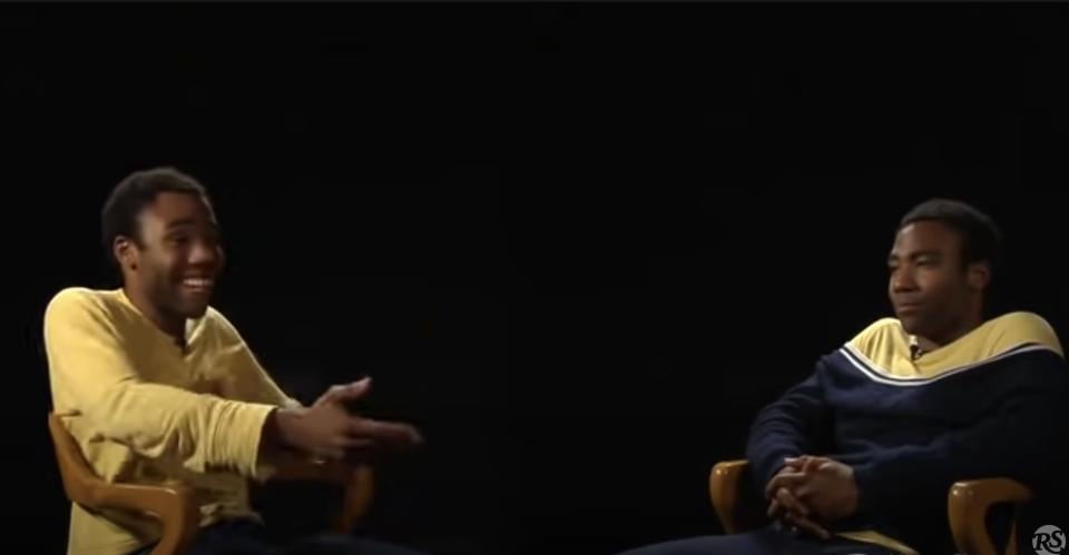 Donald Glover Just Can’t Stop Interviewing Himself