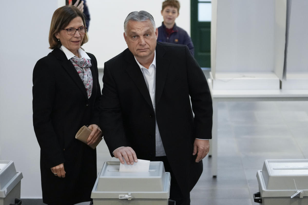 Hungarians vote on giving pro-Putin PM Orban a 4th term