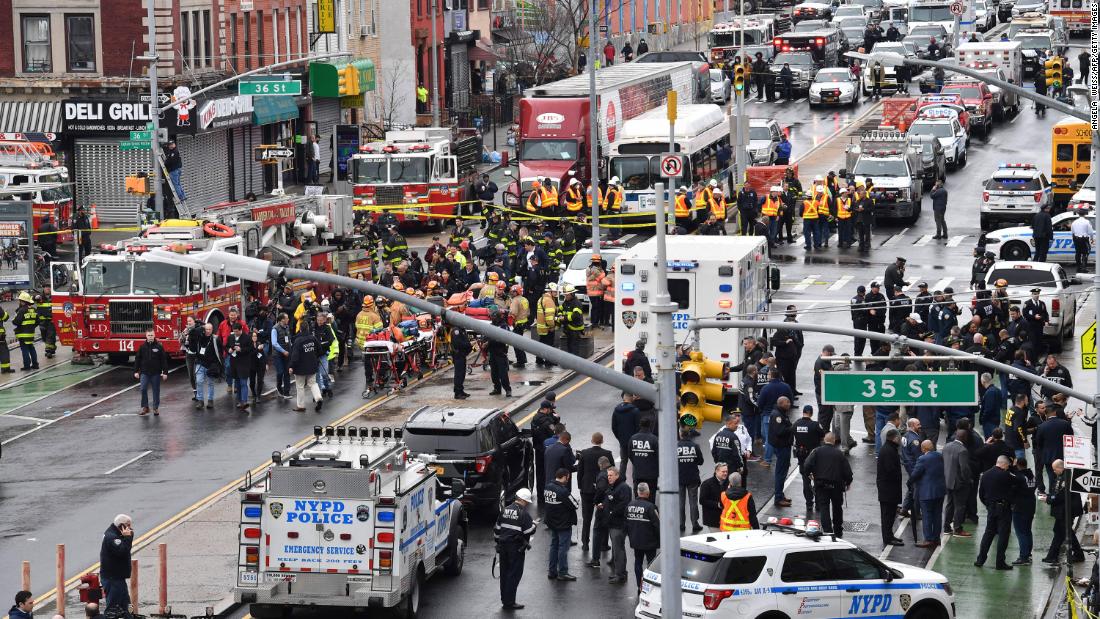 ‘I feel shocked’: Subway shooting survivor says he was sitting next to suspect on train before being shot