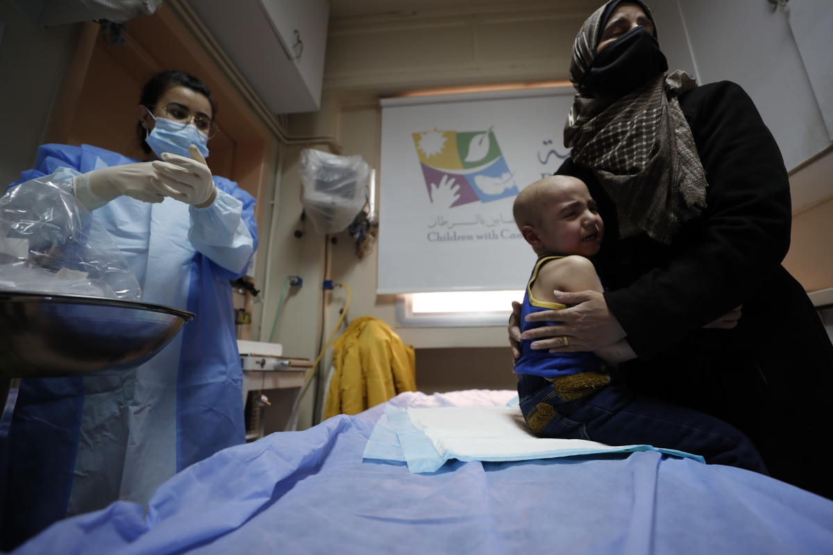 In war-torn Syria, a charity offers hope to kids with cancer